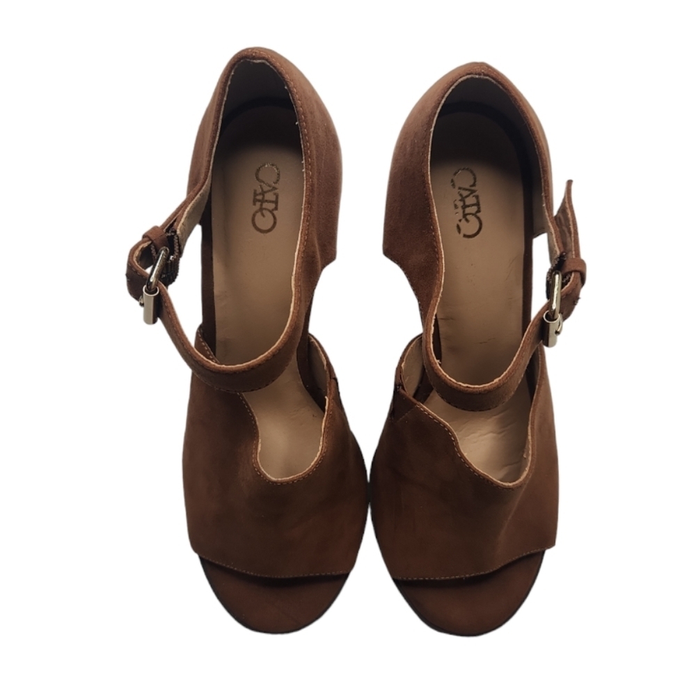 CATO Open Toe Heels Size 8 - Picture 2 of 9
